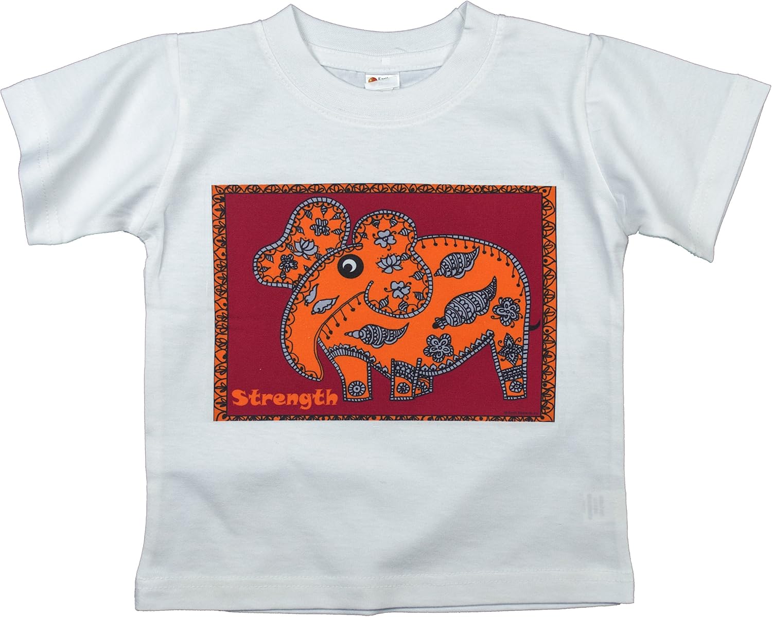 Earth Elements Baby Girls’ Short Sleeve T-Shirt - Strength