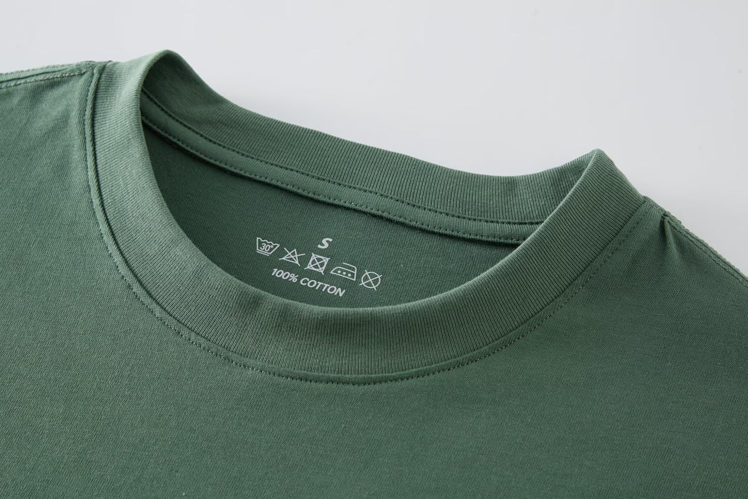 Huata Men's T-Shirt Short Sleeve Crewneck Cotton Tees