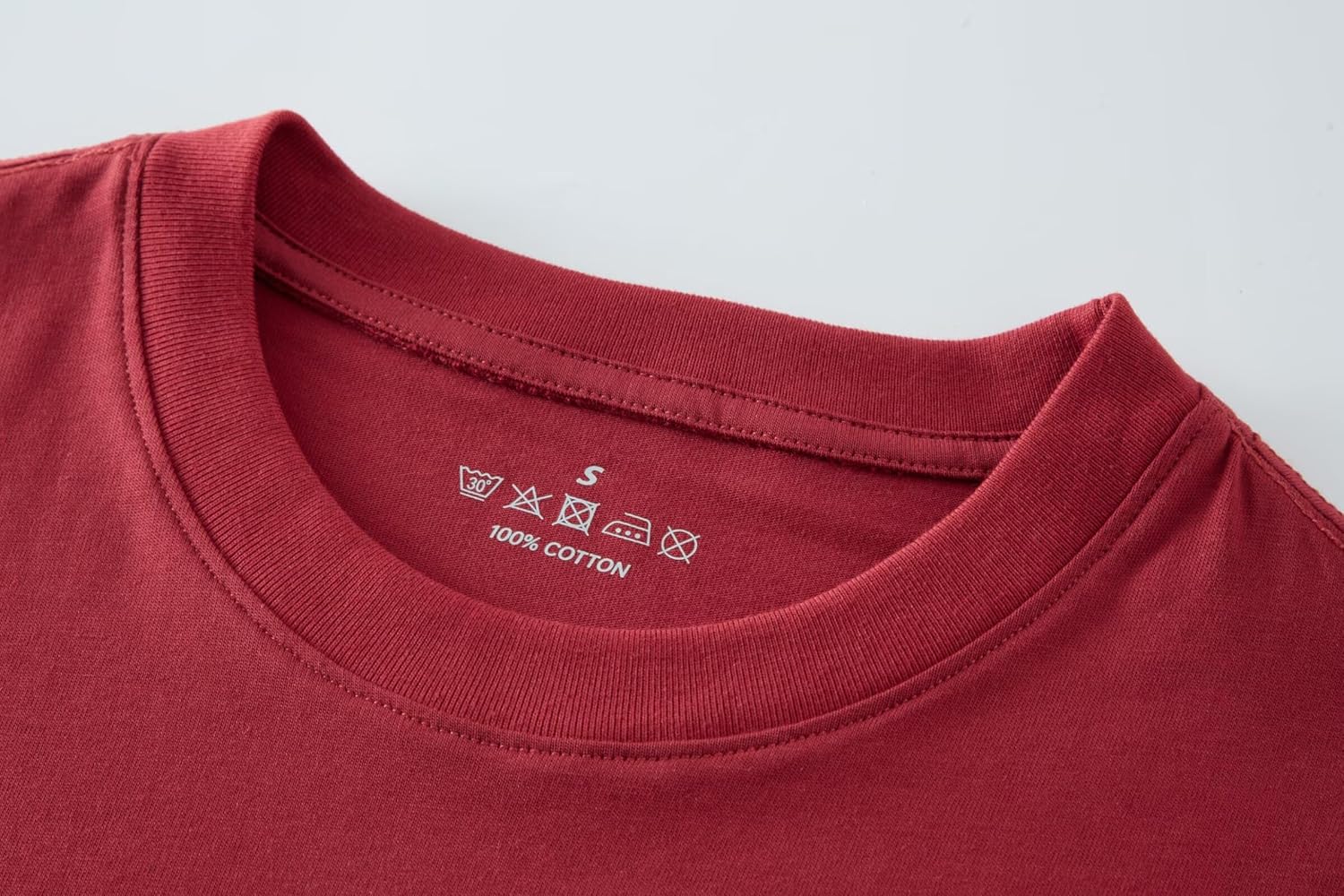 Huata Men's T-Shirt Short Sleeve Crewneck Cotton Tees