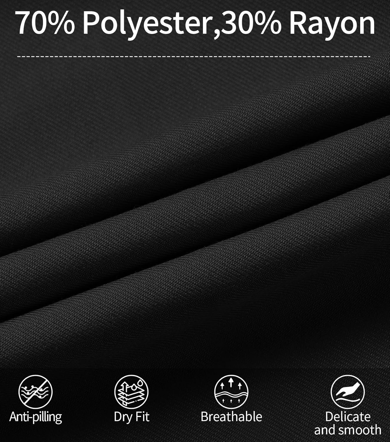 QBK Boys Flat Front Dress Pants Uniform Pants Adjustable Waistband for Toddler to Youth with Pockets