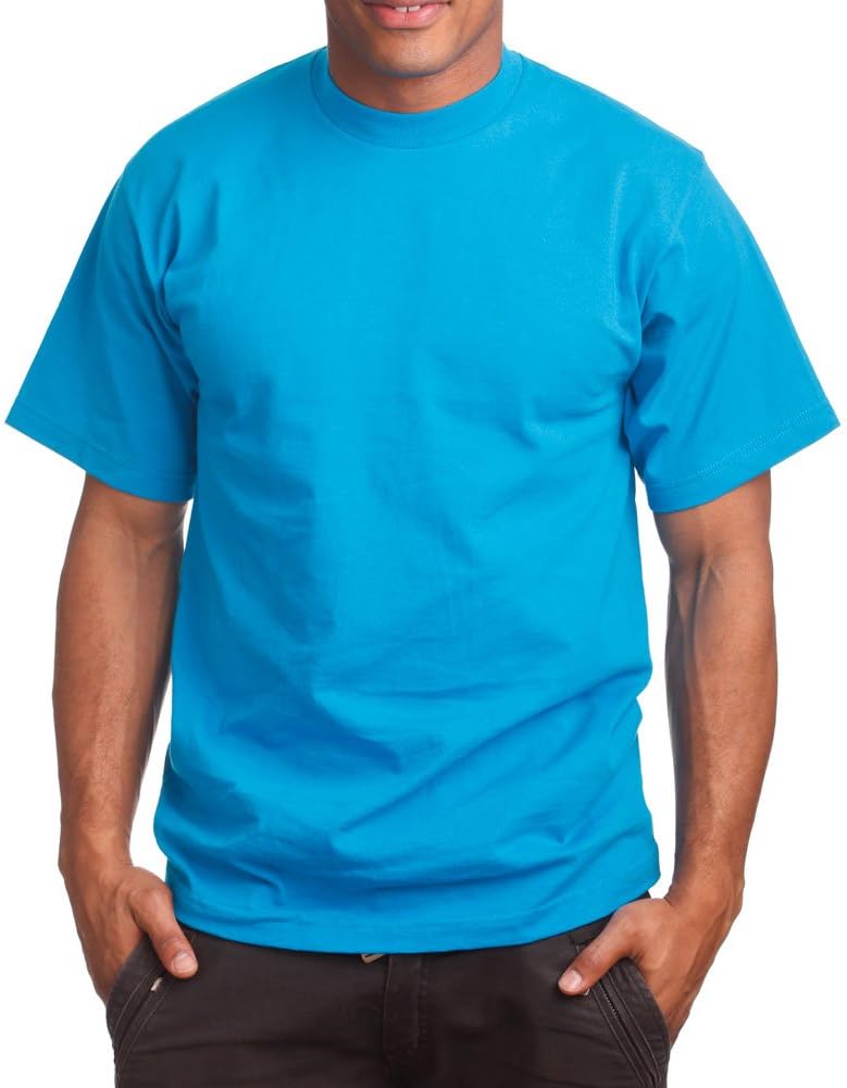 Super Heavy Mens T-Shirt, 5XL, Turquoise