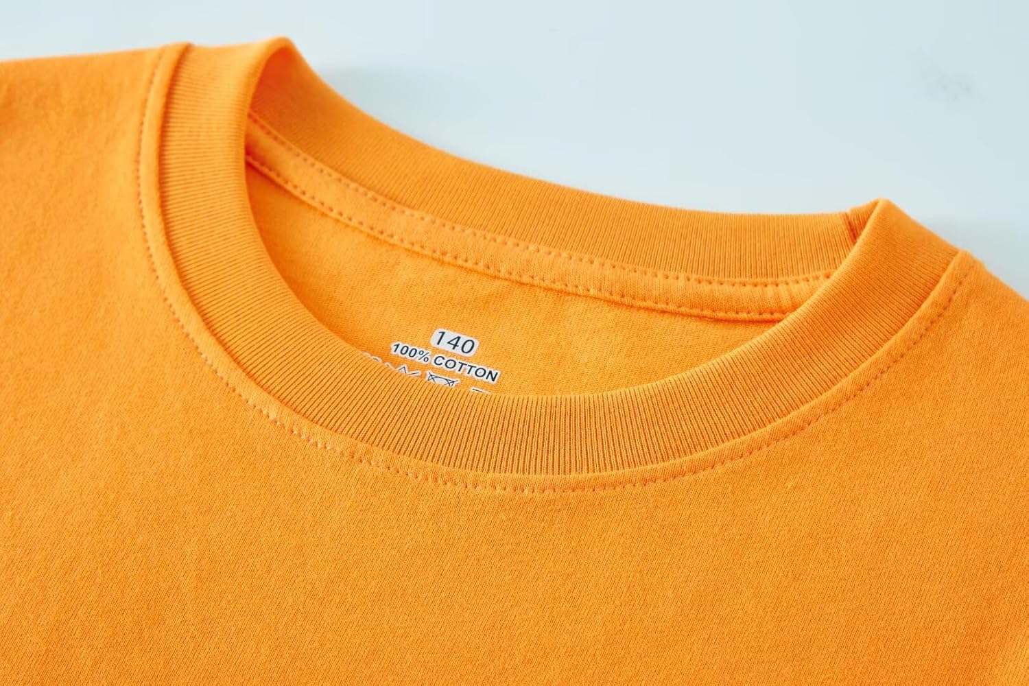 Huata 2 Packs Boys Girls T-Shirt Long Sleeve Crewneck Tee