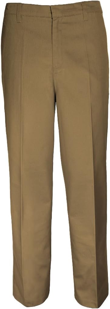 Boys Husky Fit Long Pants with Knee Pad