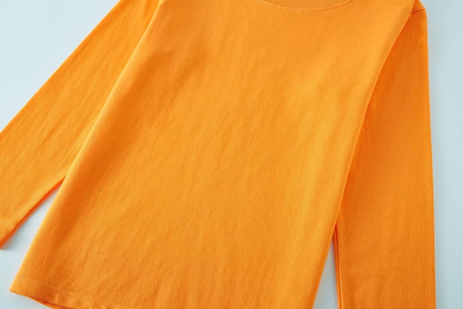 Huata 2 Packs Boys Girls T-Shirt Long Sleeve Crewneck Tee