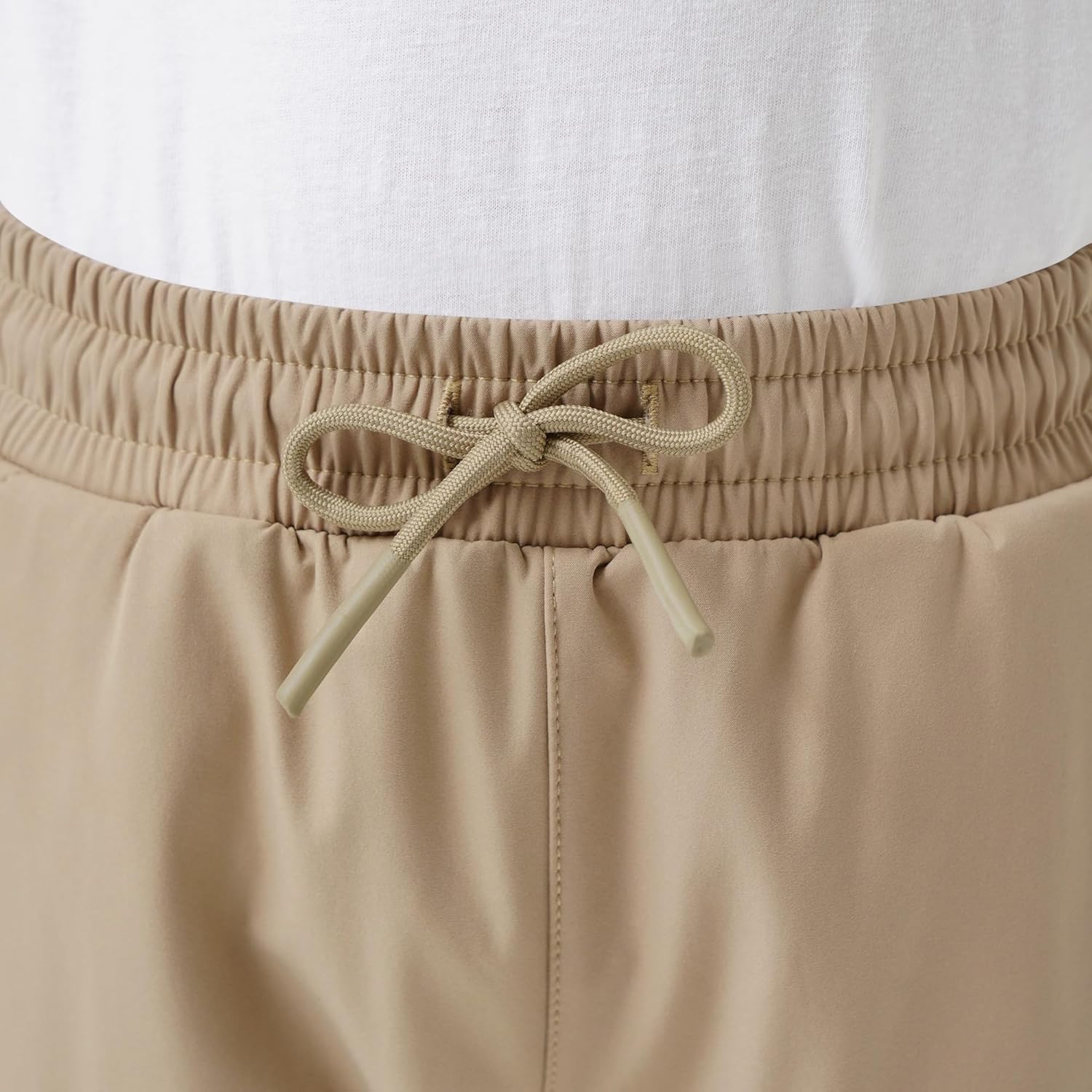 QBK School Joggers for Boys - Elastic Waist Dress Jogger Uniform Pants with Drawstring