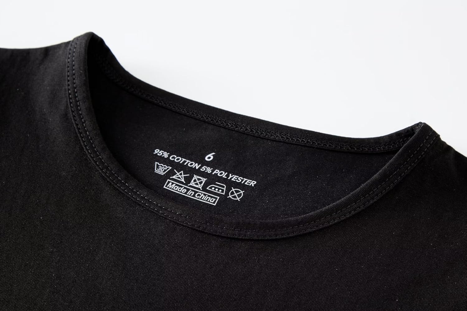 Huata Girls Short Puff Sleeve Tee Basic T-Shirt 2 Packs Crewneck