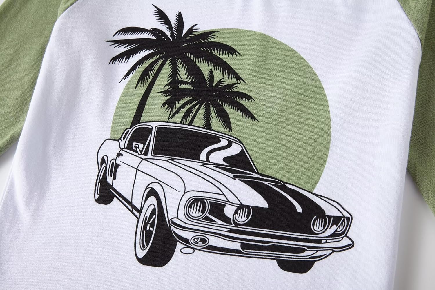 Huata 2 Packs Boys Girls T-Shirt Long Sleeve Crewneck Tee