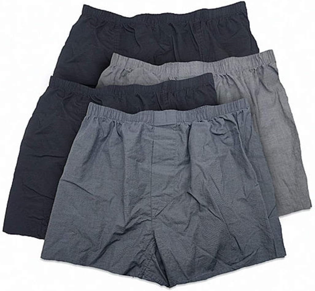 Stafford 4 Pack Woven Cotton Boxers