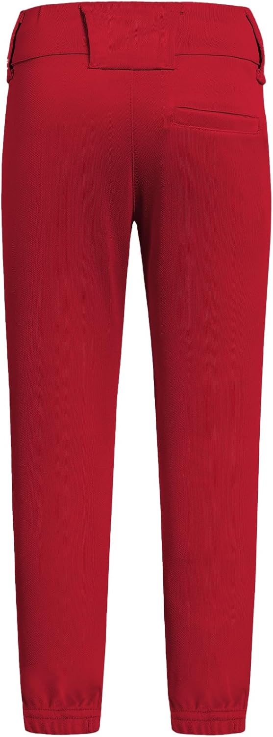 QBK 2T-17Y Toddler Baseball Pants Youth Softball Pants Kids Tee Ball Pants for Boy Girl