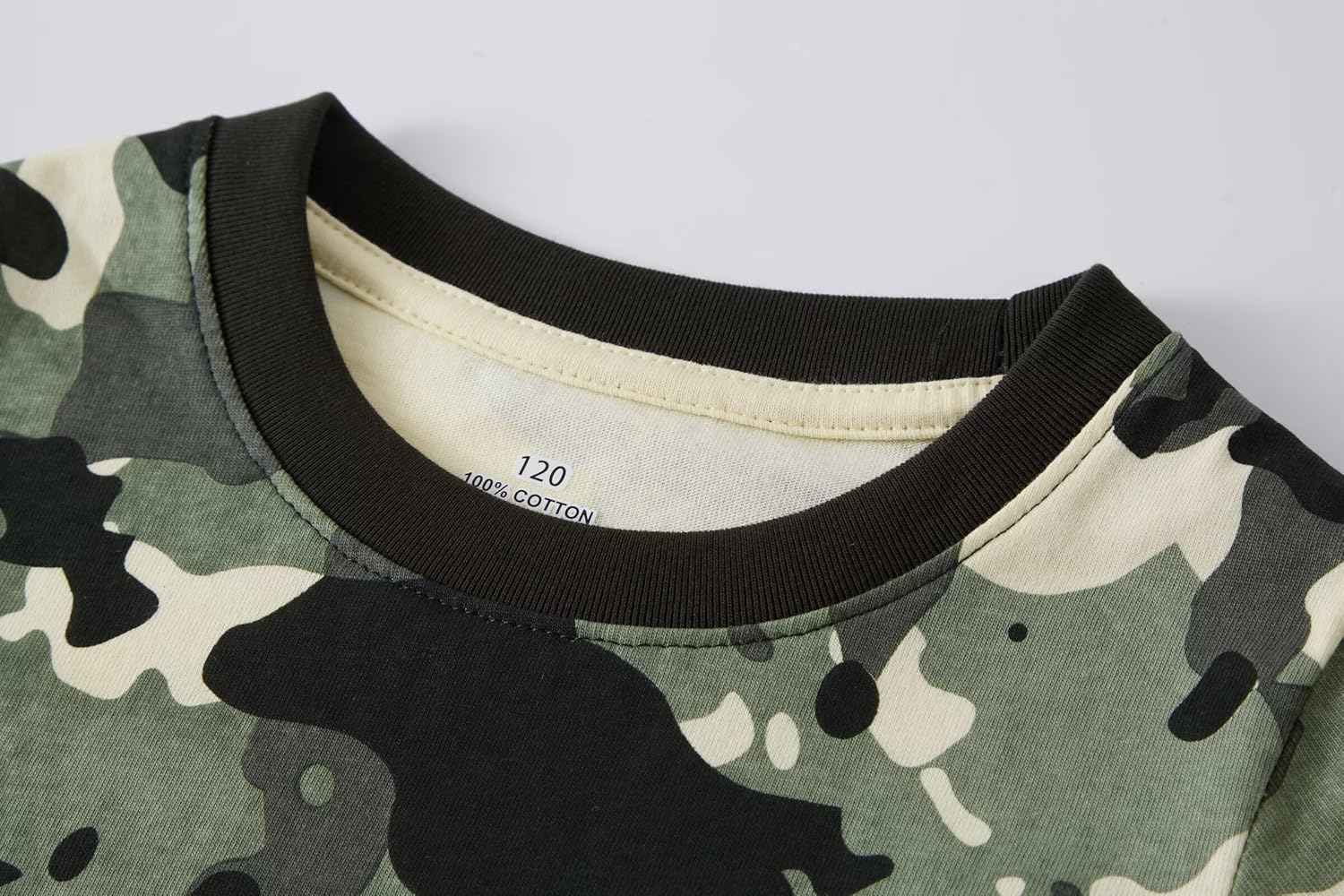 Huata Boys Girls T-Shirt Short Sleeve Crewneck Tee