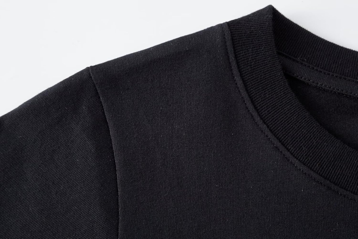 Huata Boys Girls Short Sleeve Tee T-Shirt Crewneck 2 Packs