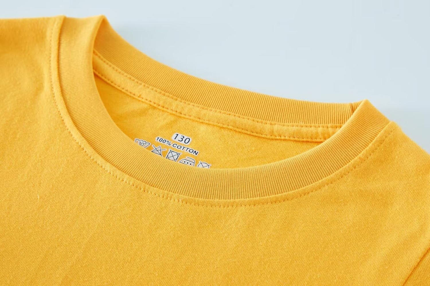 Huata 2 Packs Boys Girls T-Shirt Long Sleeve Crewneck Tee