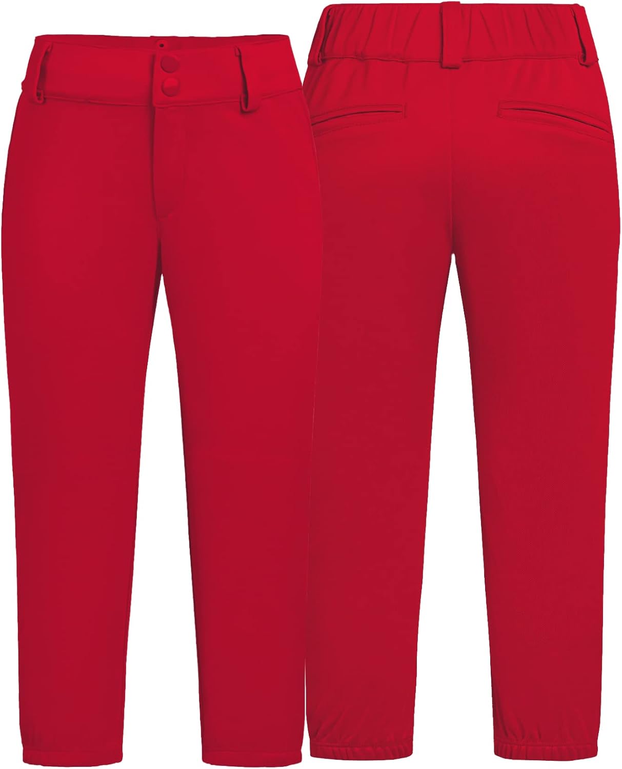 QBK 2T-13Years Girls' Softball Pants Kids' Youth Boys' Baseball Practice Pant Toddler tee Ball Pants