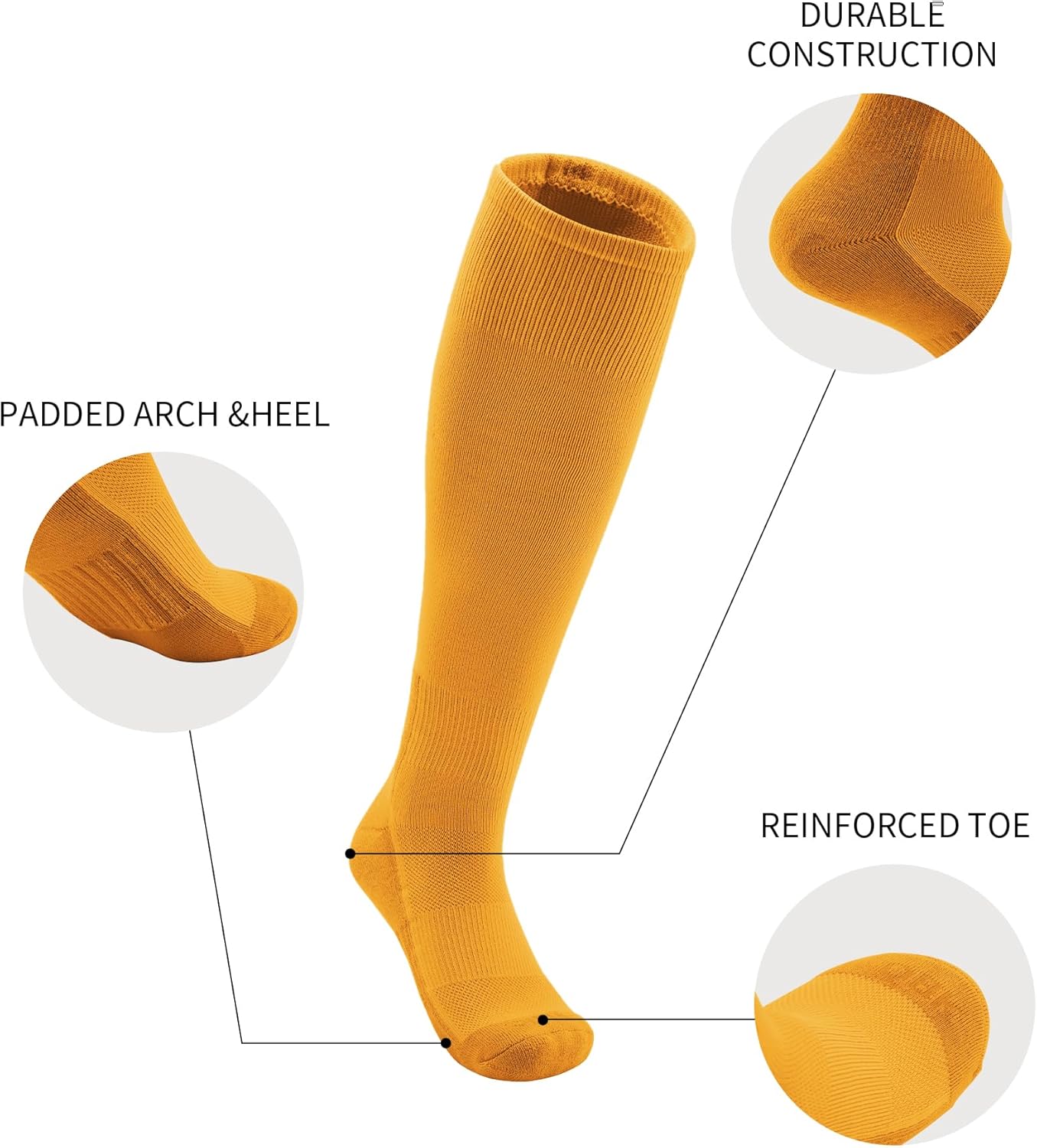 QBK Toddler Baseball Socks And Belt Youth Softball Tee Ball Combo Set for Boy Girl (2 Pairs of Socks & 1 Belt)