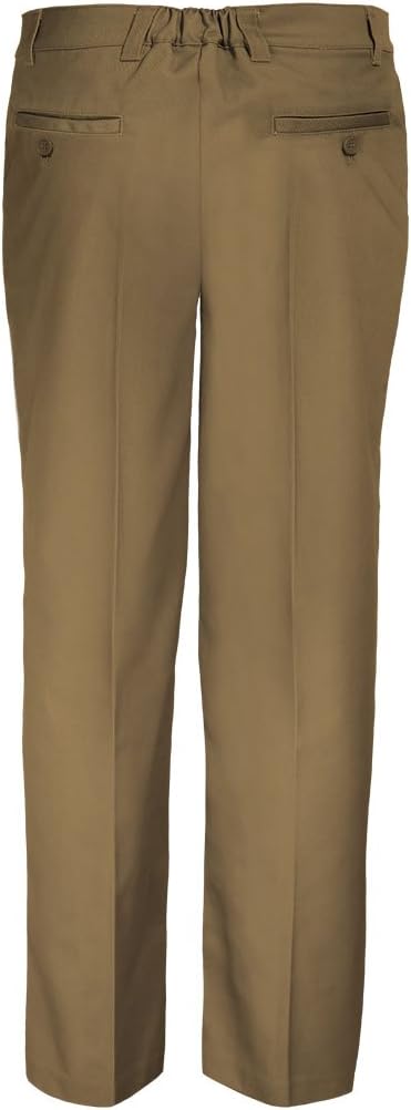 Boys Husky Fit Long Pants with Knee Pad