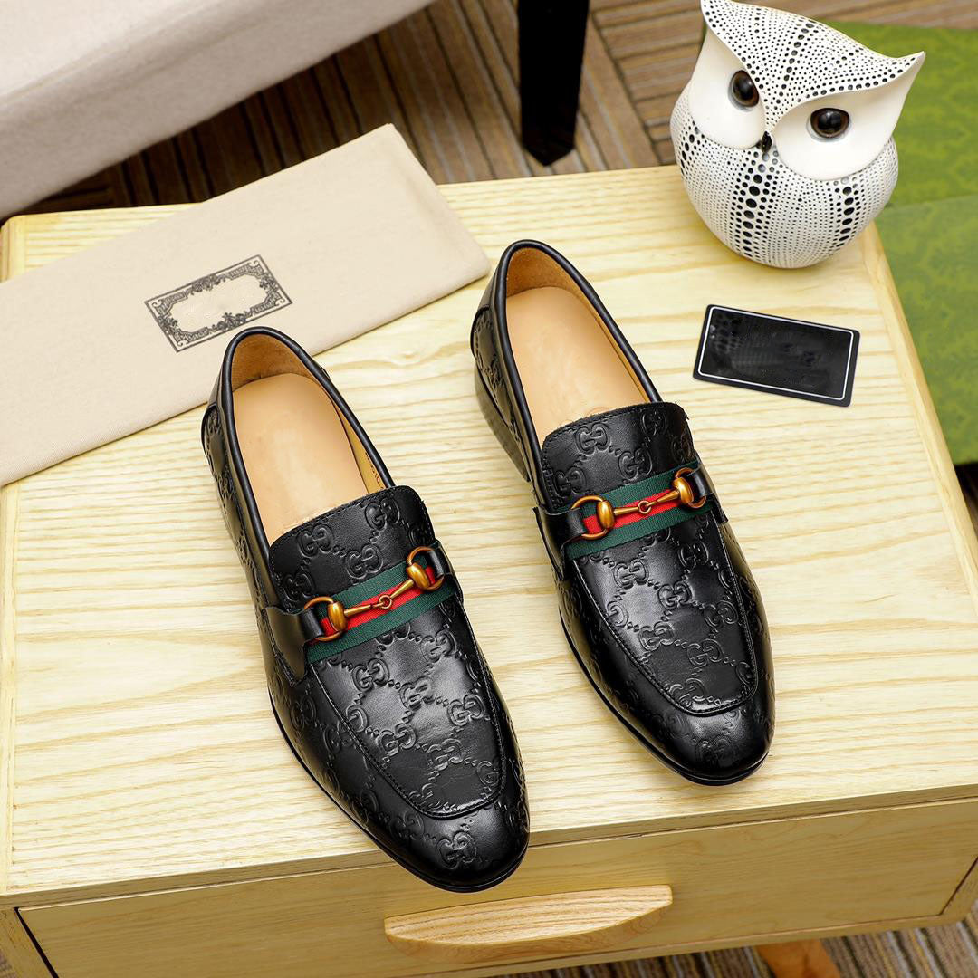 Classic Fashion Lace-Up Presbyopia Double Button Loafers