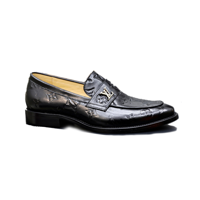 LV Watermark Printing Loafer