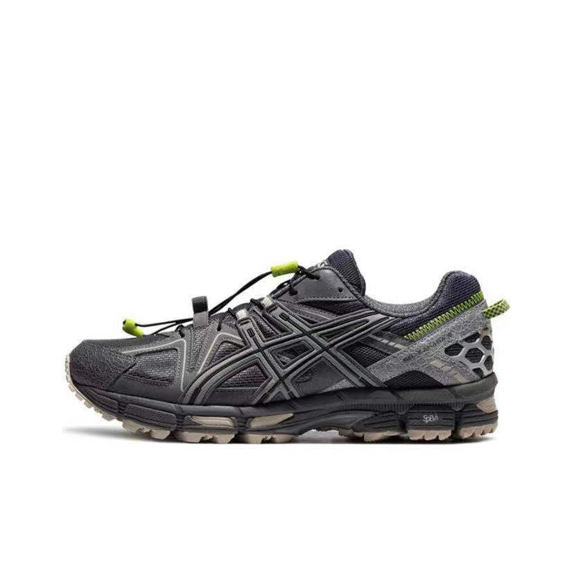 ASICS Gel-Kahana 8 Unisex Low-Top Trail Running Shoes – Dark Gray | Comfortable, Breathable & Durable with AHAR+ Outsole