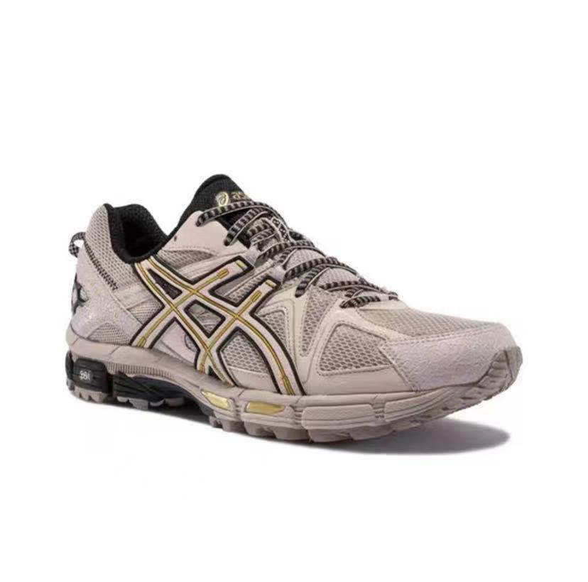 ASICS Gel-Kahana 8 Unisex Low-Top Trail Running Shoes – Khaki | Comfortable, Breathable & Durable with AHAR+ Outsole