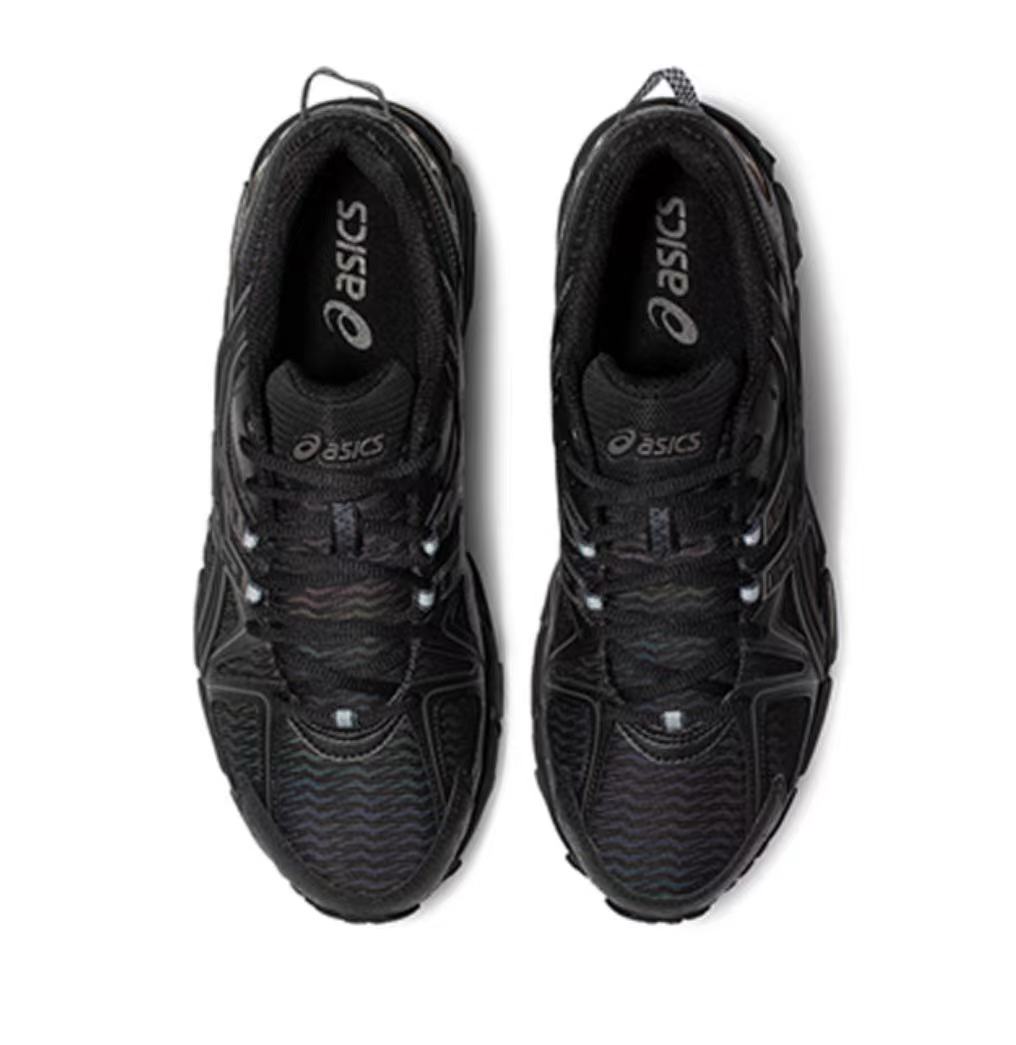 ASICS Gel-Kahana 8 Unisex Low-Top Trail Running Shoes – Black | Comfortable, Breathable & Durable with AHAR+ Outsole