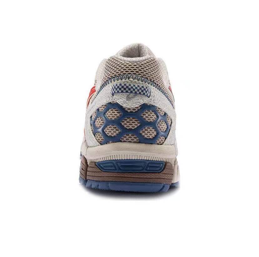 ASICS Gel-Kahana 8 Unisex Low-Top Trail Running Shoes – Light Brown & Red | Comfortable, Breathable & Durable with AHAR+ Outsole