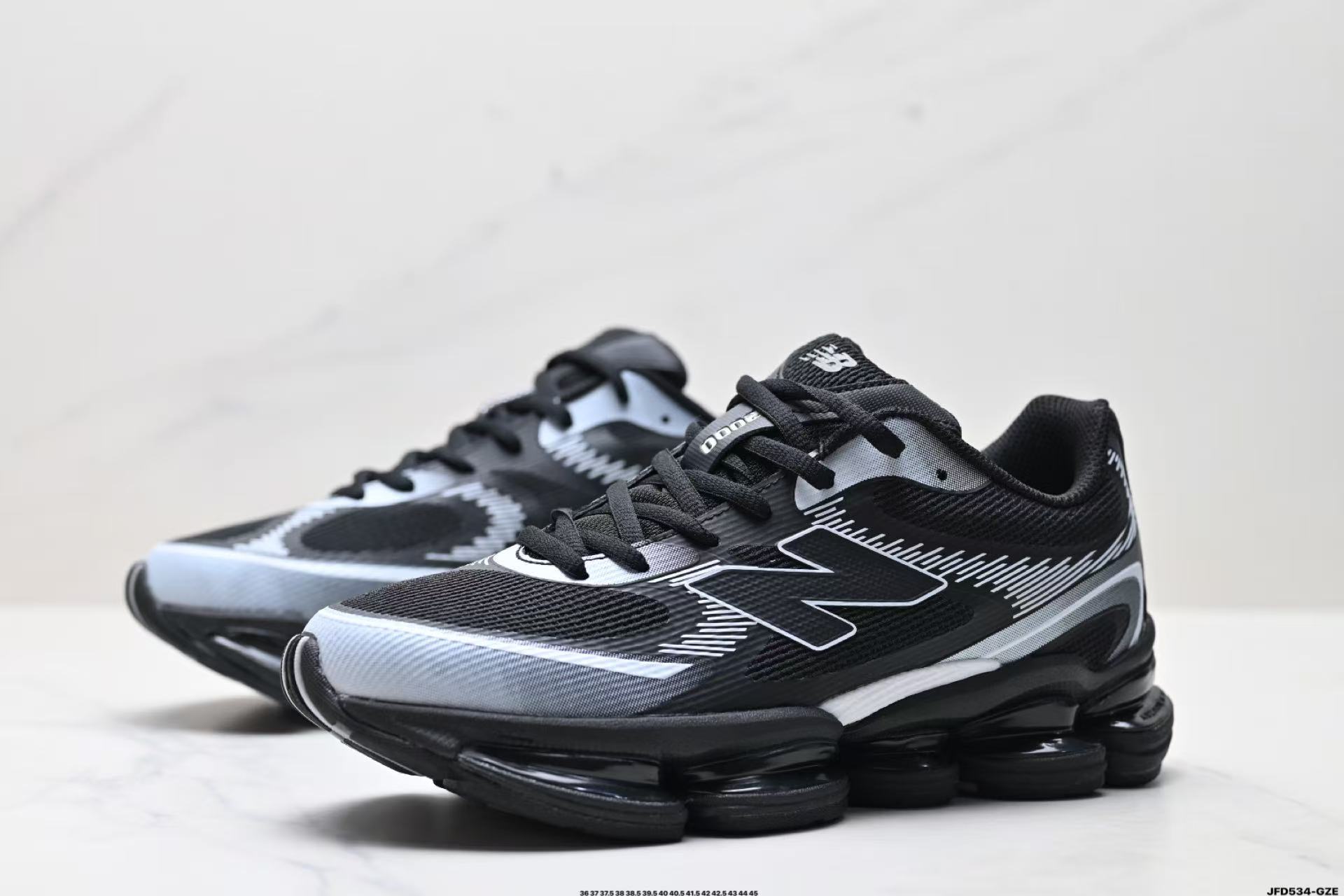 New Balance NB 2000 Unisex Low-Top Sneakers – Black & White | Comfortable, Versatile, and Durable for Everyday Wear