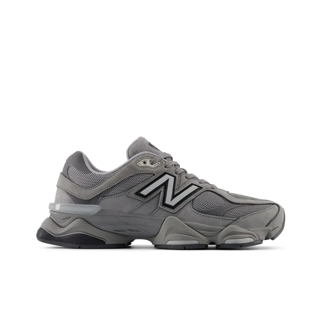 New Balance 9060 Unisex Trainers – Comfortable Low-Top Sneakers – Wide Fit – Gray
