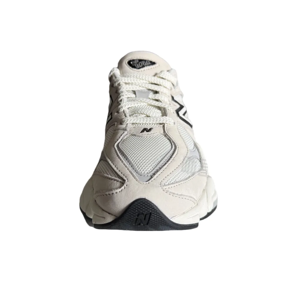 New Balance 9060 Unisex Sneakers – Black/Gray/White – Wide Fit – Low-Top Urban Running & Casual Commuter Shoes