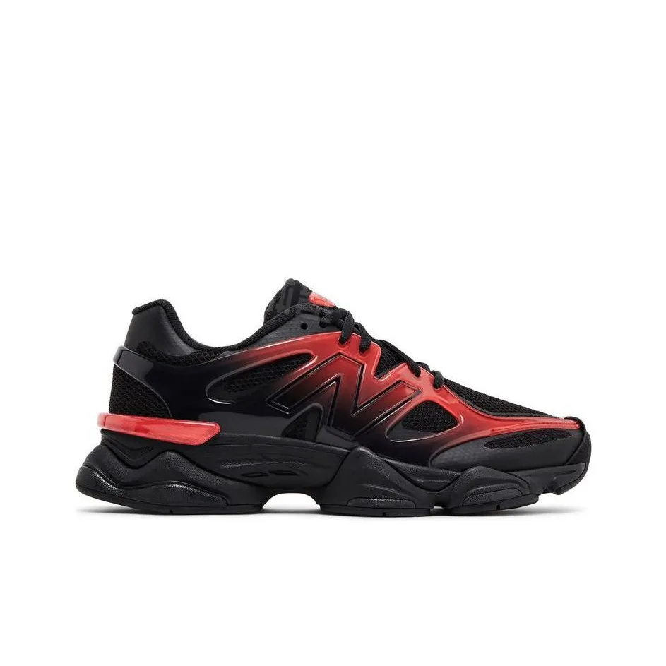New Balance 9060 Wide Fit Sneakers – Men's & Women's Lifestyle Shoes – Black & Red