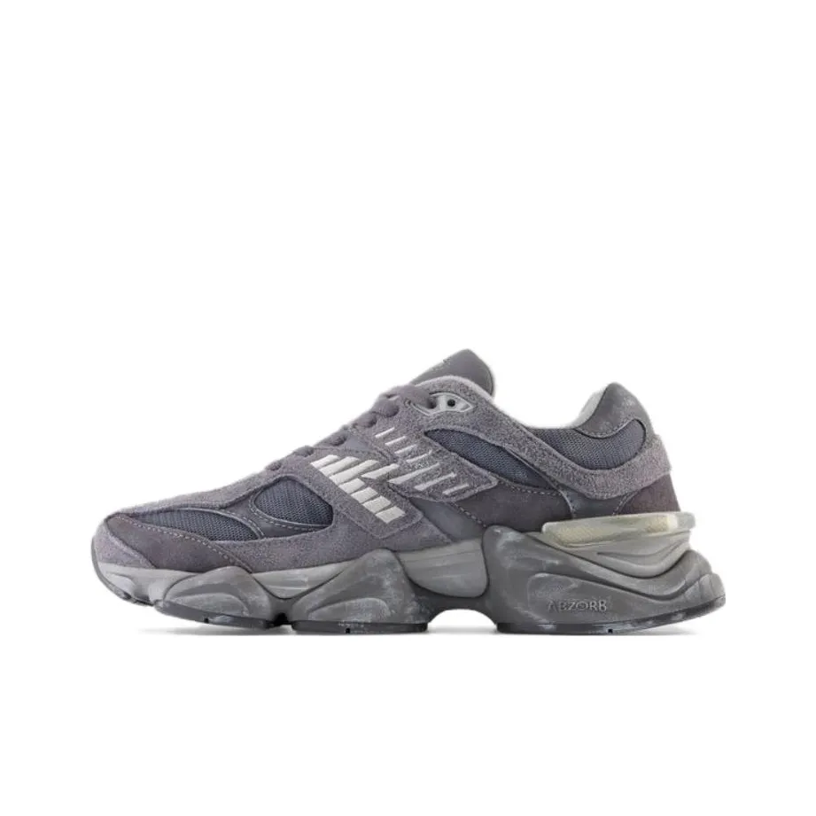 New Balance 9060 Unisex Sneakers – Dark Gray – Wide Fit – Low-Top Urban Running & Casual Commuter Shoes