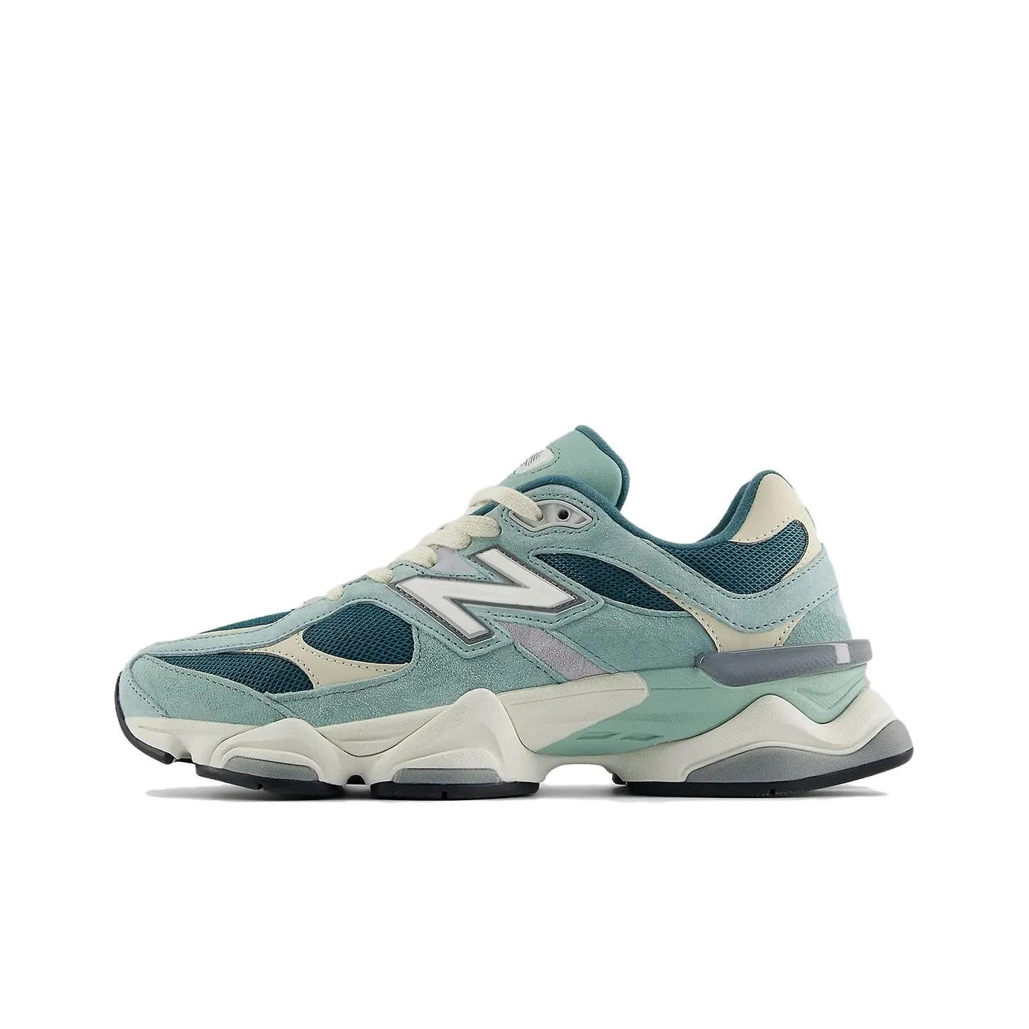 New Balance 9060 Unisex Sneakers – Sage Beige – Wide Fit – Low-Top Urban Running & Casual Commuter Shoes