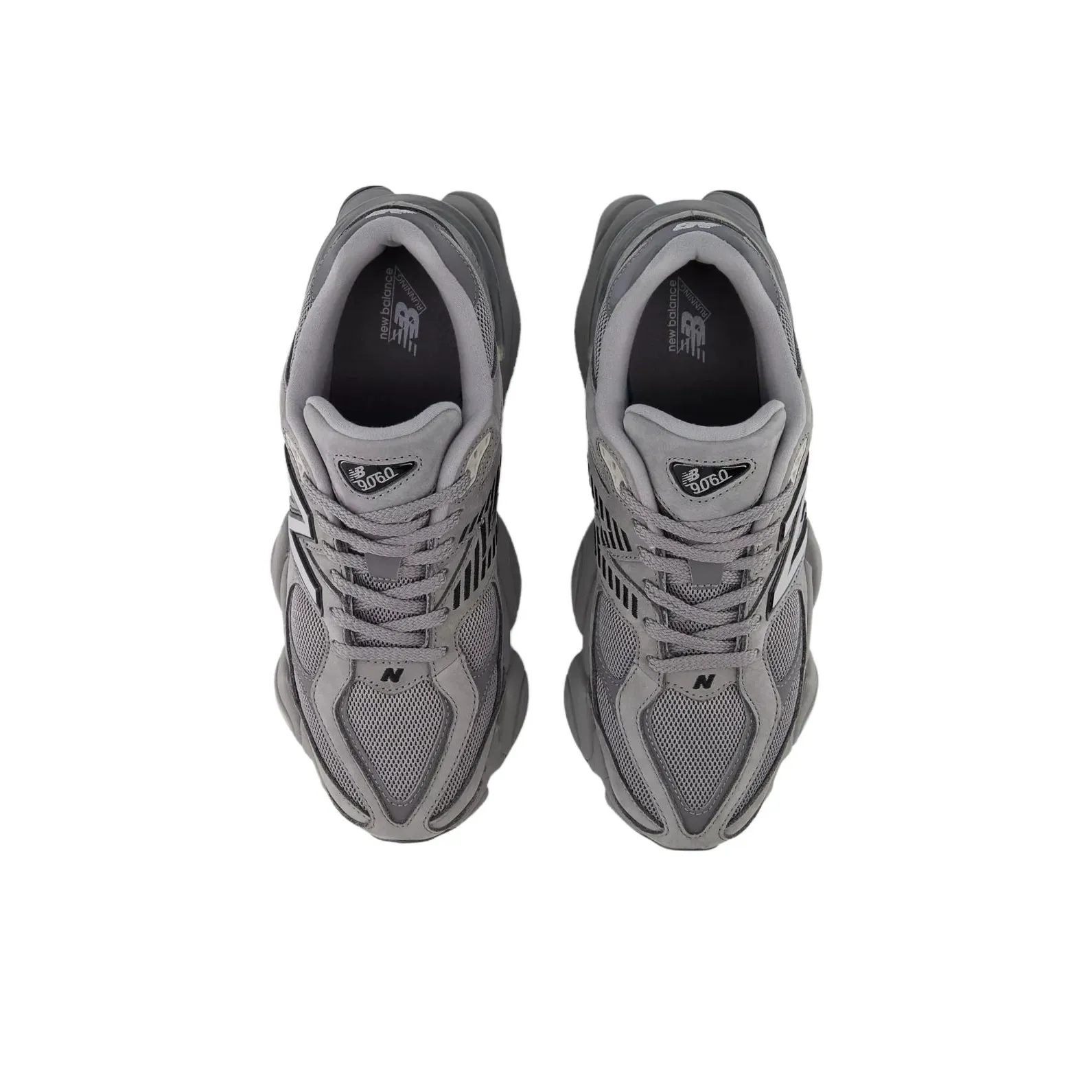 New Balance 9060 Unisex Trainers – Comfortable Low-Top Sneakers – Wide Fit – Gray