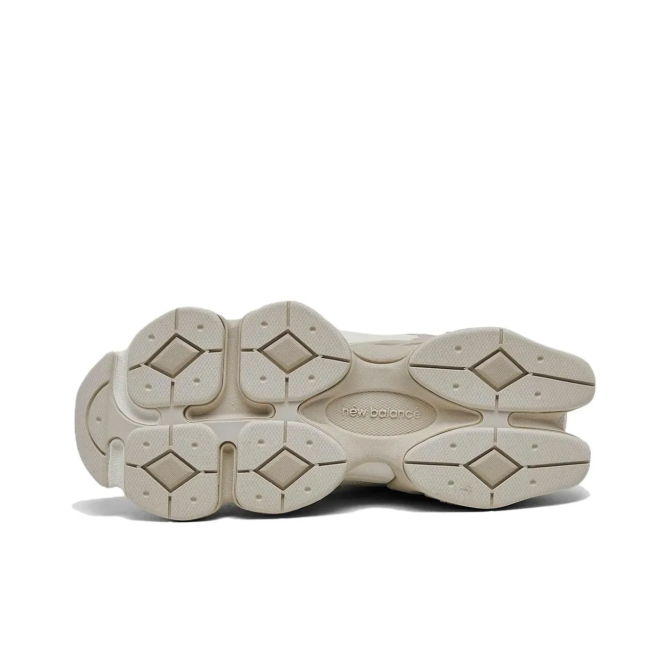 New Balance 9060 Unisex Sneakers – Gray/White/Brown – Wide Fit – Low-Top Urban Running & Casual Commuter Shoes