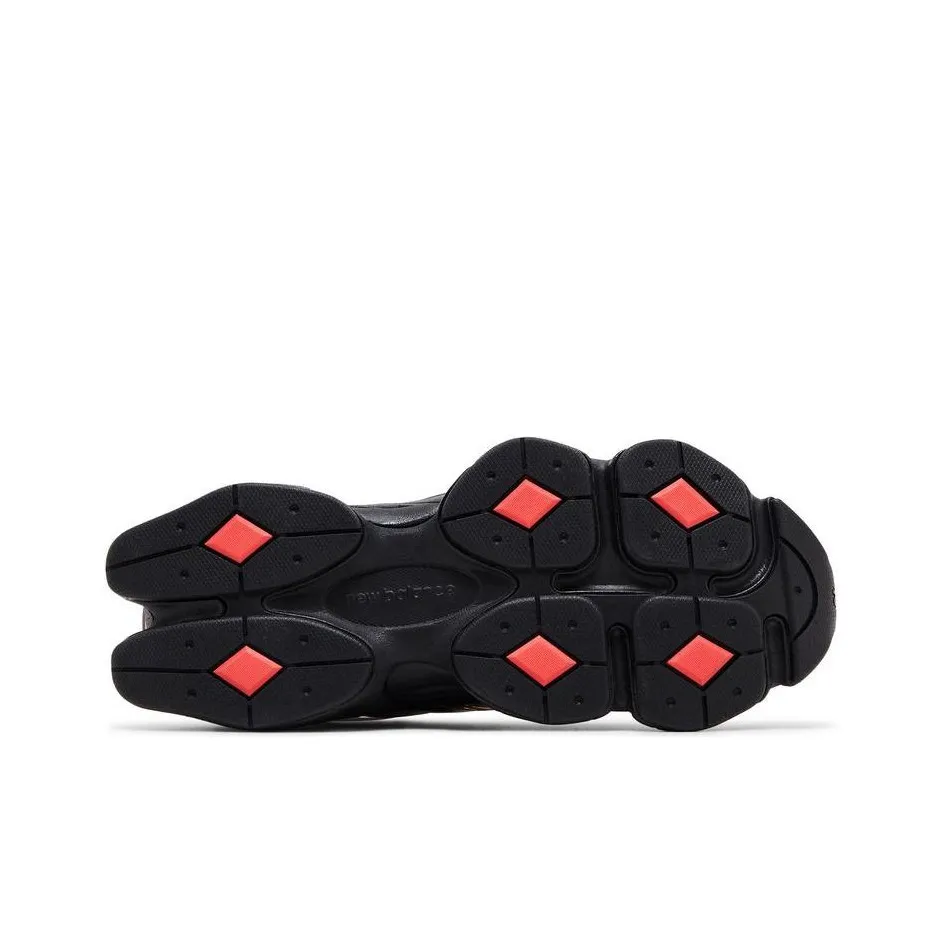 New Balance 9060 Wide Fit Sneakers – Men's & Women's Lifestyle Shoes – Black & Red