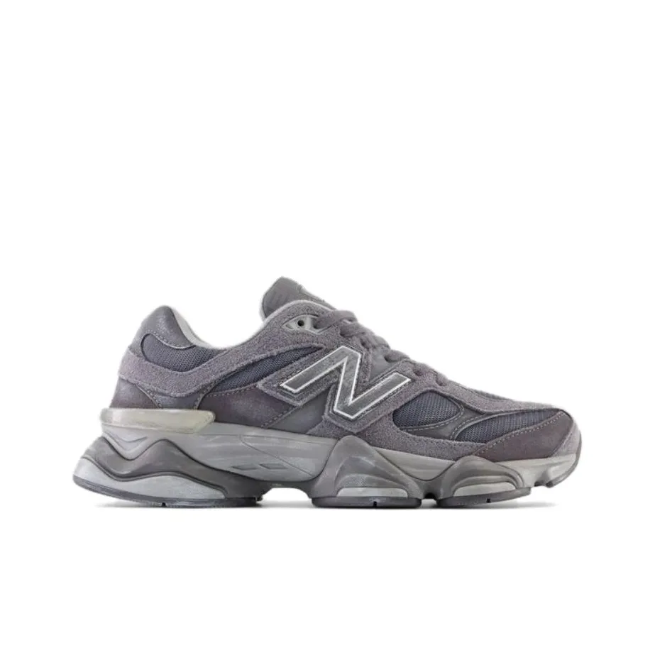 New Balance 9060 Unisex Sneakers – Dark Gray – Wide Fit – Low-Top Urban Running & Casual Commuter Shoes