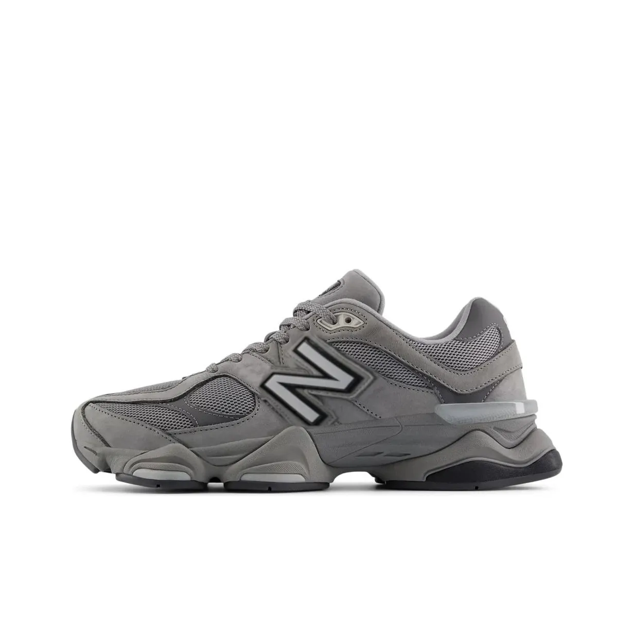 New Balance 9060 Unisex Trainers – Comfortable Low-Top Sneakers – Wide Fit – Gray