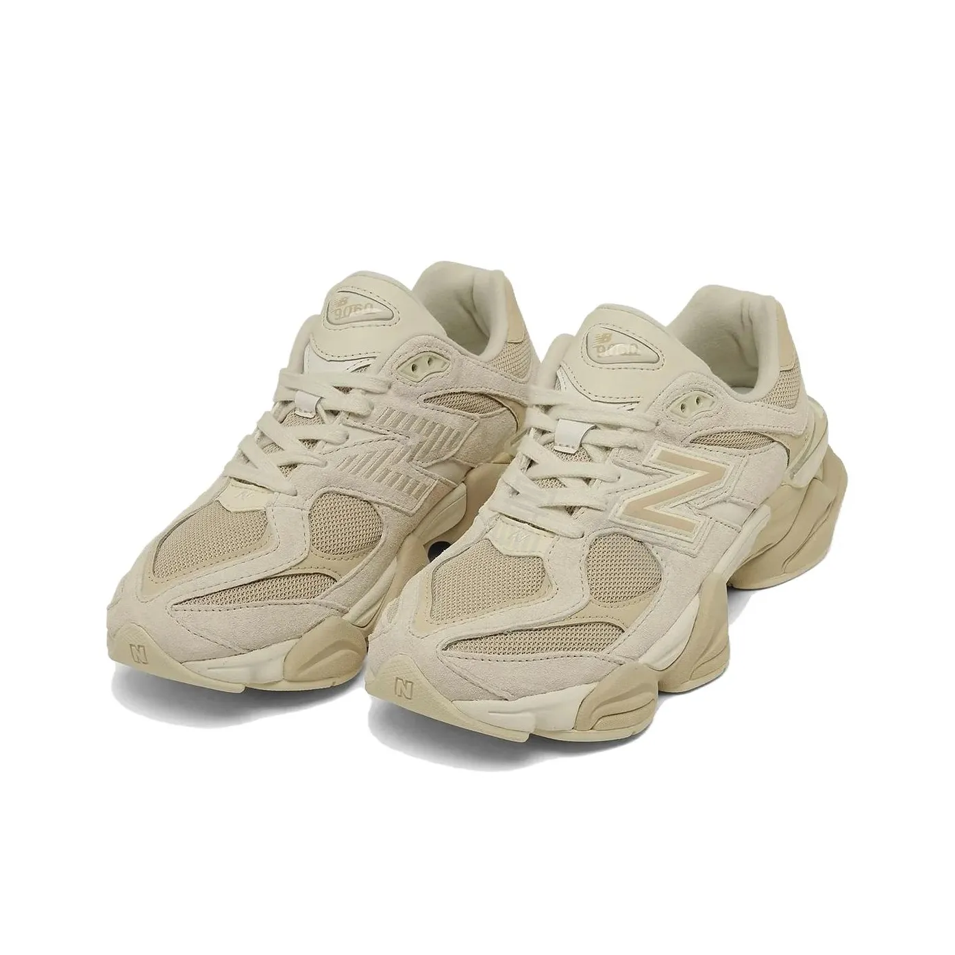 New Balance 9060 Wide Fit Sneakers – Men's & Women's Lifestyle Shoes – Cream
