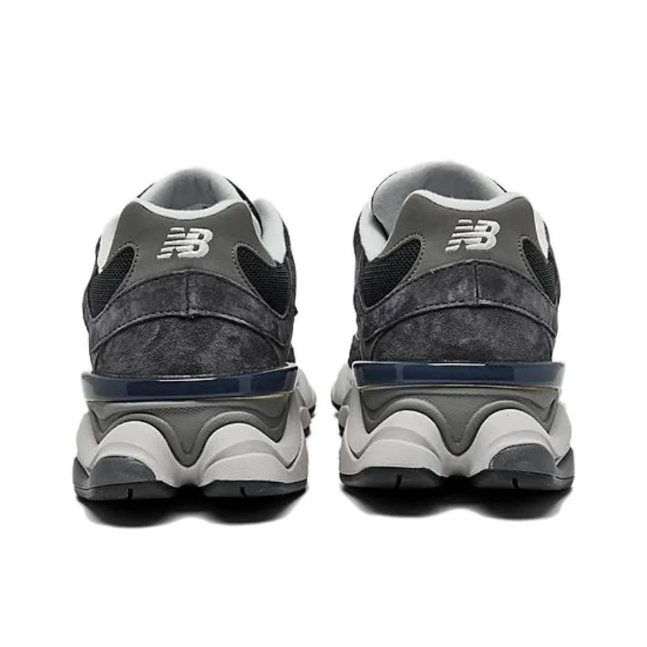 New Balance 9060 Unisex Sneakers – Black/Gray/Blue – Wide Fit – Low-Top Urban Running & Casual Commuter Shoes