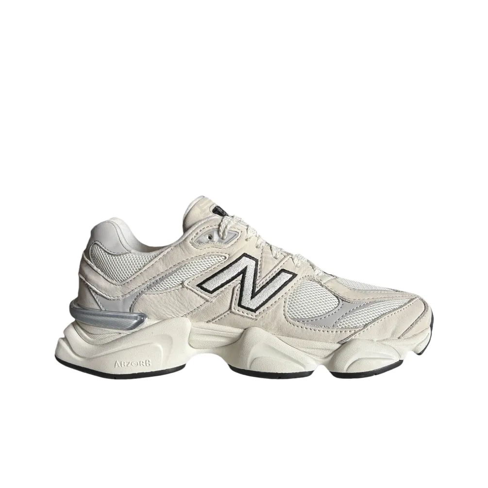 New Balance 9060 Unisex Sneakers – Black/Gray/White – Wide Fit – Low-Top Urban Running & Casual Commuter Shoes