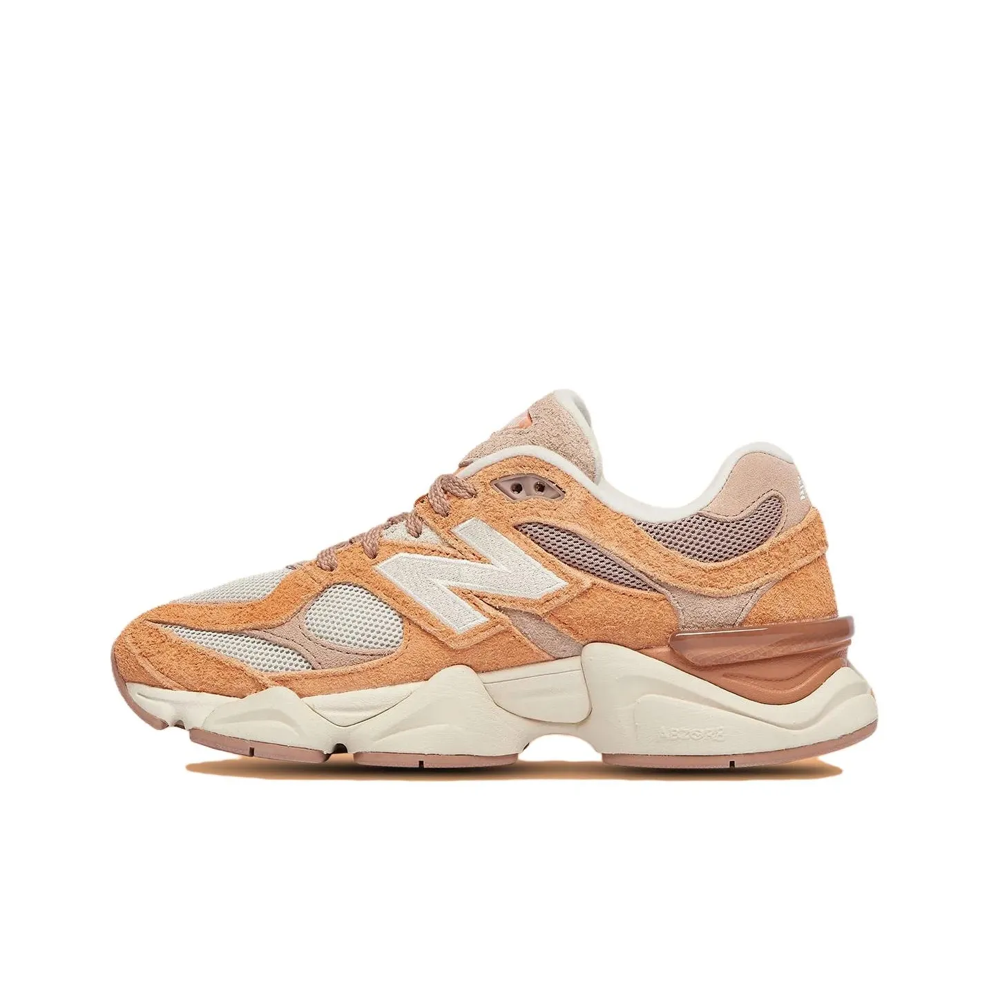 New Balance 9060 Unisex Sneakers – Copper Brown – Wide Fit – Low-Top Urban Running & Casual Commuter Shoes