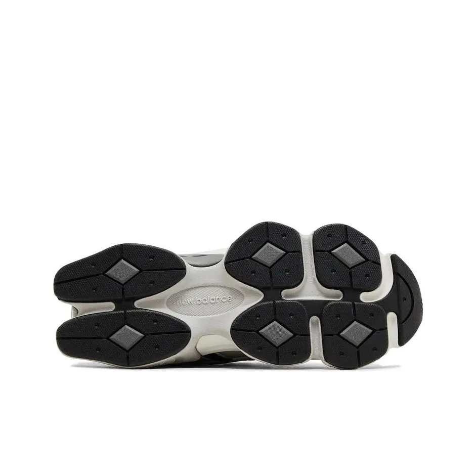 New Balance 9060 Unisex Sneakers – Silver Gray – Wide Fit – Low-Top Urban Running & Casual Commuter Shoes