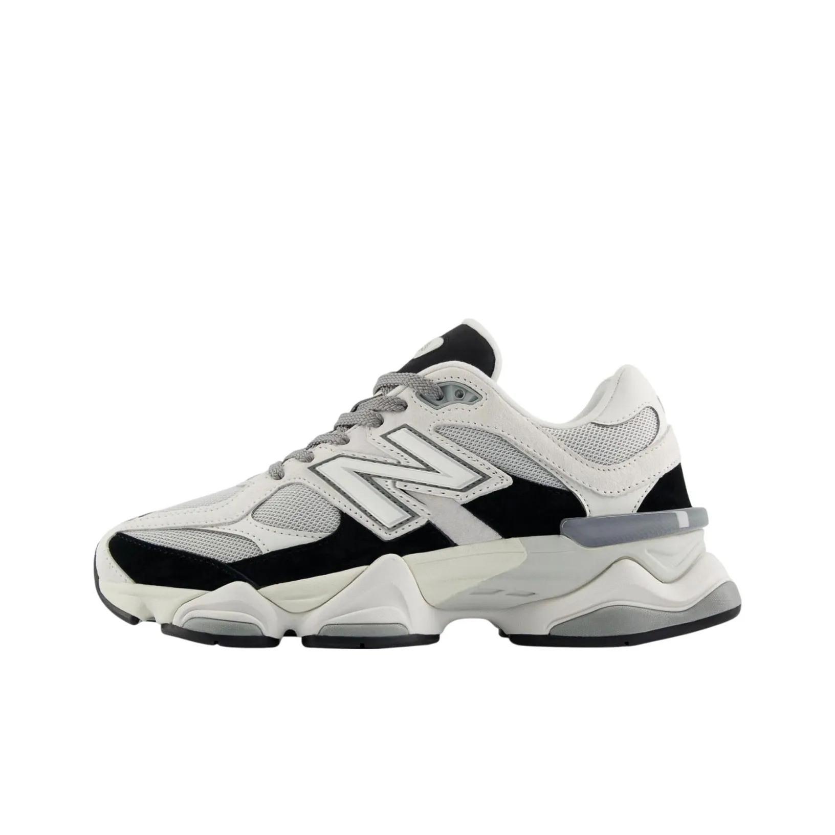 New Balance 9060 Unisex Sneakers – Light Gray – Wide Fit – Low-Top Urban Running & Casual Commuter Shoes