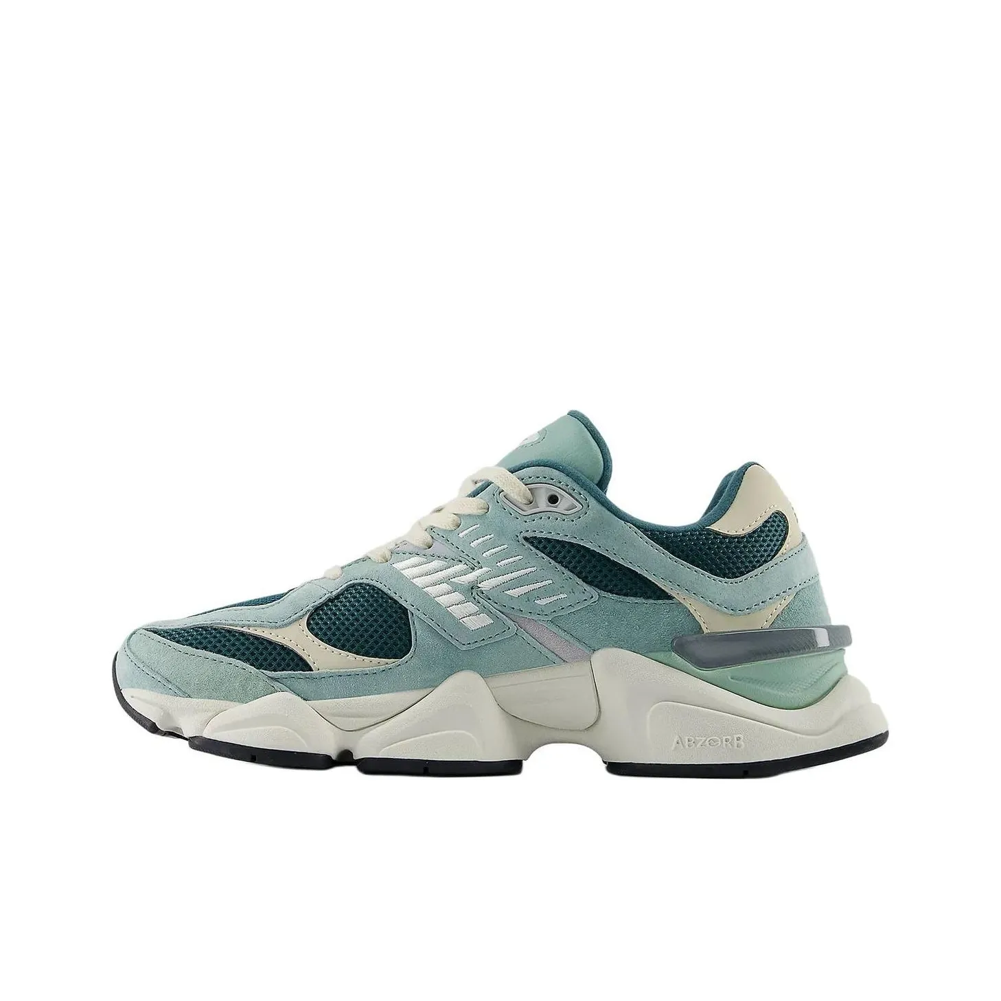 New Balance 9060 Unisex Sneakers – Sage Beige – Wide Fit – Low-Top Urban Running & Casual Commuter Shoes