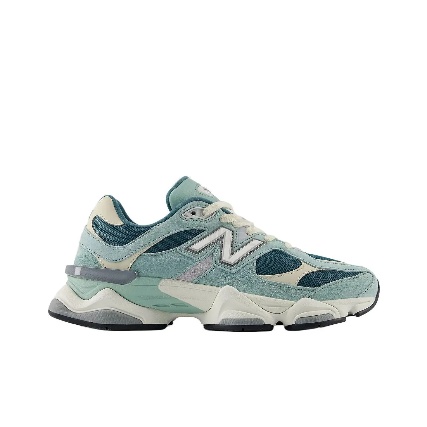 New Balance 9060 Unisex Sneakers – Sage Beige – Wide Fit – Low-Top Urban Running & Casual Commuter Shoes
