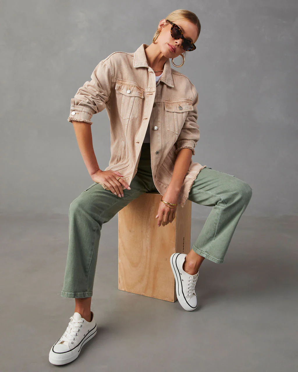 Midland Oversized Denim Jacket