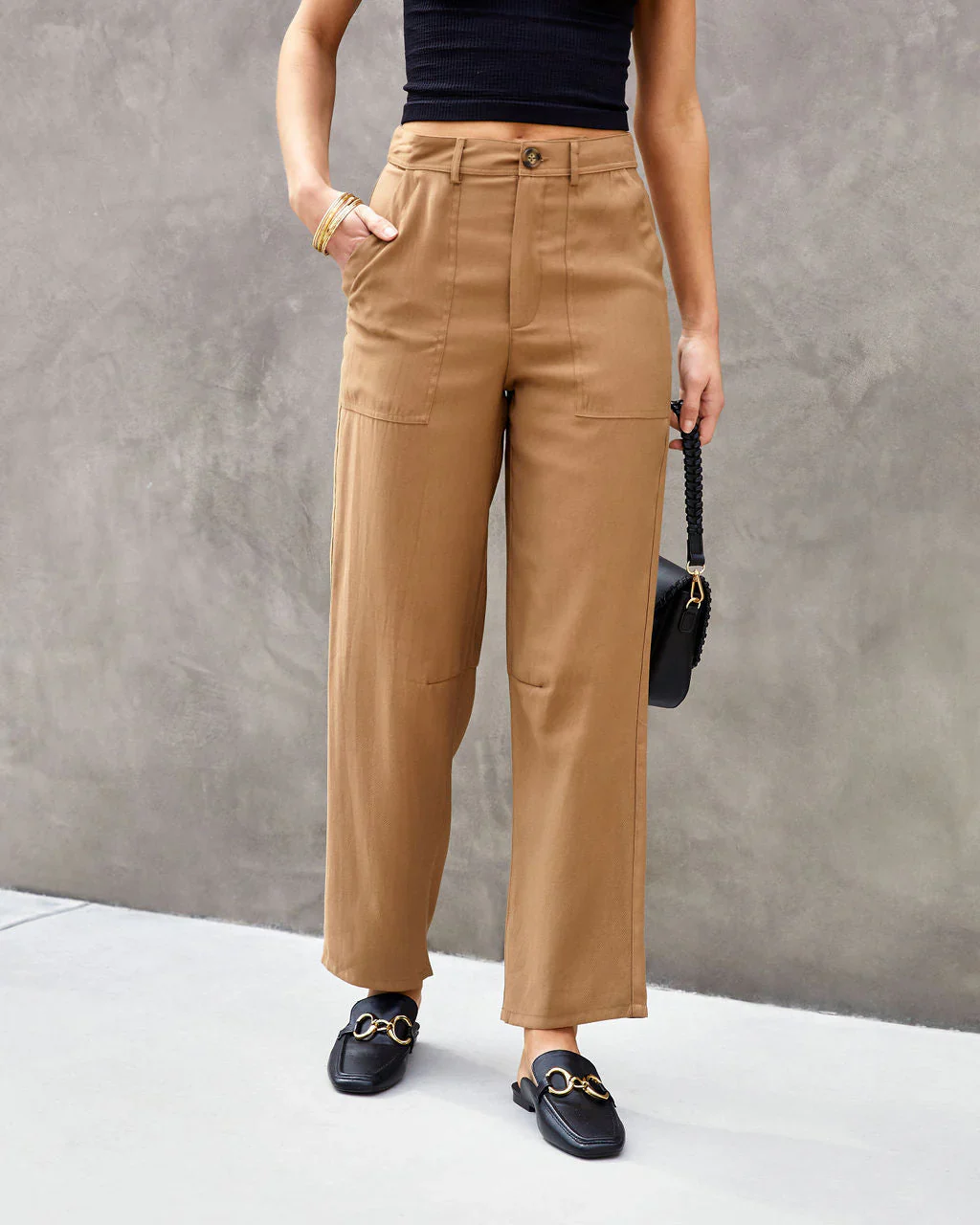 Ingrid Utility High Waisted Pants