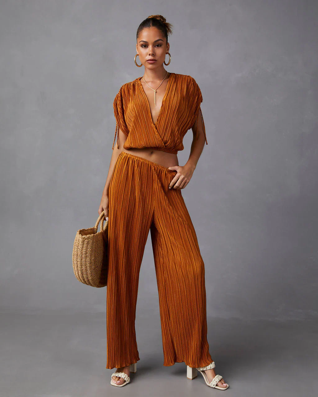 Ottavia Plisse Pant