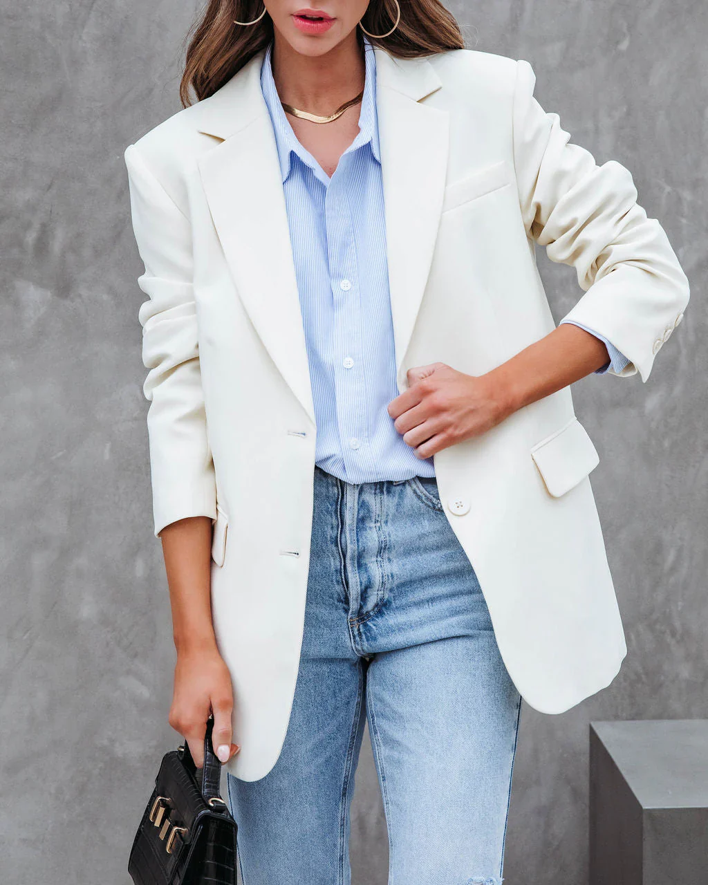Aria Pocketed Blazer