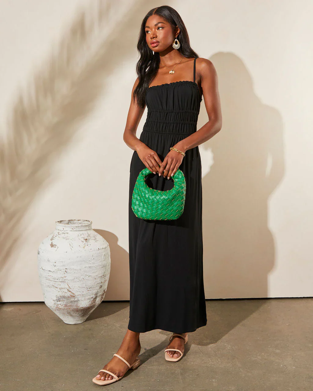 Emoto Pocketed Maxi Dress