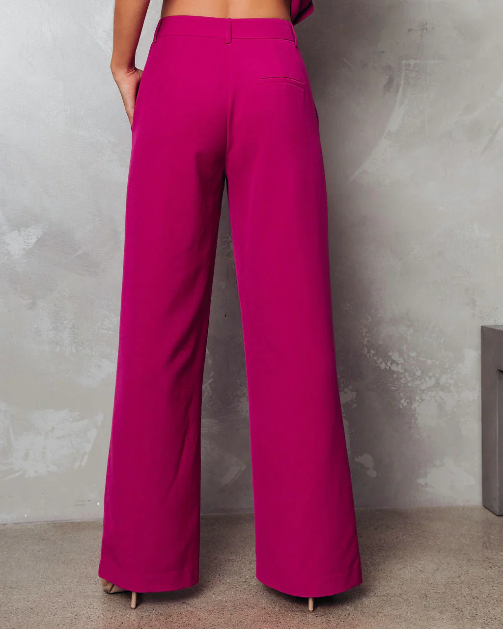Fashionista Confessions Pocketed Wide Leg Pants